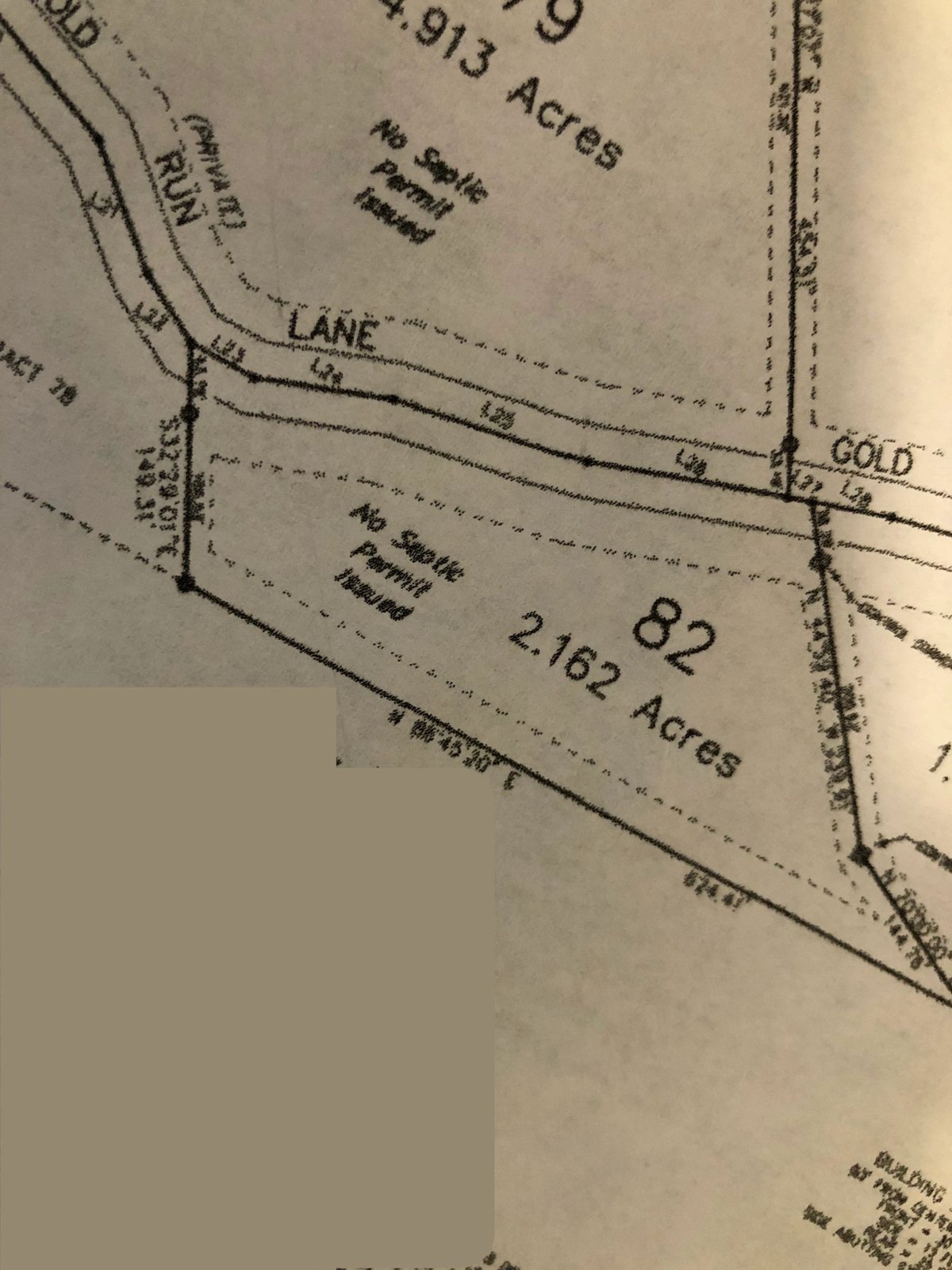 Elk Horn 82 parcel reference map